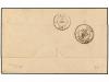 ✉ RUSIA. Sc. 24a. 1872. SAINT PETERSBURG to LYON (France). 2
