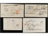 ✉ RUSIA. 1856-66. ELEVEN letters from RUSSIA (one from WARSA