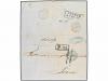 ✉ LETONIA. 1859. REVAL to PARIS. Entire letter with P.35 acc