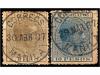 ° FILIPINAS. Ed. T-19, 23. TELÉGRAFOS. 2 pesos castaño y 10 