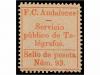 * ESPAÑA: TELEGRAFOS. Ed. 3/4. FERROCARRILES ANDALUCES. Seri