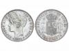 ALFONSO XIII. Lote 2 monedas 1 Peseta. 1896 (*18-96) y 1900 