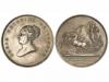ISABEL II. Medalla Regreso María Cristina de Borbón. 1844. D