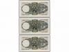 ESTADO ESPAÑOL. Lote 6 billetes 5 Pesetas. 16 Agosto 1951. B