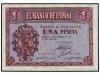 ESTADO ESPAÑOL. Lote 2 billetes 1 Peseta. 12 Octubre 1937. S