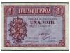 ESTADO ESPAÑOL. Lote 2 billetes 1 Peseta. 12 Octubre 1937. S