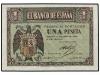 ESTADO ESPAÑOL. Lote 2 billetes 1 Peseta. 30 Abril 1938. Ser