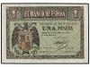 ESTADO ESPAÑOL. Lote 2 billetes 1 Peseta. 30 Abril 1938. Ser