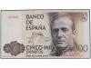 JUAN CARLOS I. Lote 4 billetes 5.000 Pesetas. 23 Octubre 197