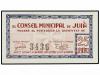 CATALUNYA. Lote 2 billetes 50 Cèntims. 1 Juny 1937. C. M. de