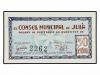 CATALUNYA. Lote 2 billetes 50 Cèntims. 1 Juny 1937. C. M. de