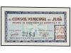 CATALUNYA. Lote 2 billetes 50 Cèntims. 1 Juny 1937. C. M. de