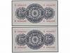 ESTADO ESPAÑOL. Lote 2 billetes 5 Pesetas. 12 Abril 1947. Sé