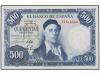 ESTADO ESPAÑOL. Lote 2 billetes 500 Pesetas. 22 Julio 1954. 