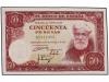 ESTADO ESPAÑOL. Lote 3 billetes 50 Pesetas. 31 Diciembre 195