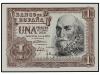 ESTADO ESPAÑOL. Lote 3 billetes 1 Peseta. 22 Julio 1953. Mar