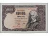 JUAN CARLOS I. Lote 5 billetes. 6 Febrero 1976. Carlos III. 