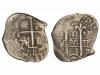 CARLOS II. 1 Real. 1688. POTOSÍ. VR. 3,23 grs. Dos fechas. C