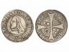 CARLOS II. Croat. 1687. BARCELONA. 2,46 grs. Cal-668. MBC+. 
