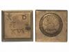 BALANZAS Y PONDERALES. Ponderal 4 Reales. Marcas: X, D, PC c