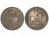 DINAMARCA. 4 Marcos (Krone). 1723-H.C.-M. FEDERICO IV. 21,85
