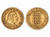 FELIPE V. 1/2 Escudo. 1745. SEVILLA. P.J. 1,74 grs. (Rayita 