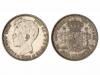 ALFONSO XIII. 1 Peseta. 1900 (*19-00). S.M.-V. Pátina y rest