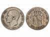 ALFONSO XII. 1 Peseta. 1882/1 (*18-82). M.S.-M. Rectificació