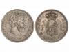 CARLOS VII Pretendiente. 5 Pesetas. 1874. BRUSELAS. 25,32 gr