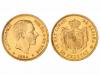ALFONSO XII. 25 Pesetas. 1884 (*18-84). M.S.-M. Restos de br