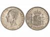 ALFONSO XII. 5 Pesetas. 1881 (*18-81). M.S.-M. (Rayitas). MB
