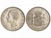 ALFONSO XII. 5 Pesetas. 1878 (*18-78). D.E.-M. EBC-. 