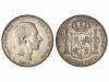 ALFONSO XII. 50 Centavos de Peso. 1884. MANILA. (Rayitas en 