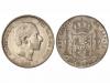 ALFONSO XII. 50 Centavos de Peso. 1882/1. MANILA. Rectificac