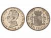 ALFONSO XIII. 1 Peseta. 1905 (*19-05). S.M.-V. Brillo origin