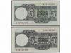 ESTADO ESPAÑOL. Lote 2 billetes 5 Pesetas. 5 Marzo 1948. Elc