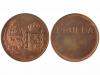 URUGUAY. Prueba de reverso 2.000 Nuevos Pesos. 1983. AE. Vis