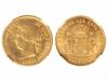 ISABEL II. 4 Pesos. 1868. MANILA. Encapsulada por NN Coins (