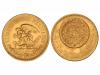 MÉXICO. 20 Pesos. 1919. 16,63 grs. AU. KM-478. EBC. 