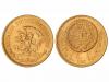 MÉXICO. 20 Pesos. 1920. 16,62 grs. AU. (Golpecitos). KM-478.