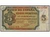 ESTADO ESPAÑOL. Lote 2 billetes 5 Pesetas. 10 Agosto 1938. S