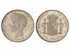 ALFONSO XIII. 1 Peseta. 1896 (*18-96). P.G.-V. Brillo origin