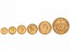 CUBA. Lote 6 monedas 1, 2, 4, 5, 10 y 20 Pesos. 1915 y 1916 