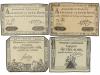BILLETES EXTRANJEROS. Colección 12 ASSIGNAT de diversos nomi