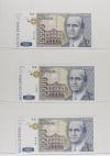 JUAN CARLOS I. Lote 15 billetes 1.000 (3), 2.000 (6), 5.000