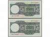 ESTADO ESPAÑOL. Lote 2 billetes 5 Pesetas. 5 Marzo 1948. Elc