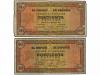 ESTADO ESPAÑOL. Lote 2 billetes 50 Pesetas. 20 Mayo 1938. Ca