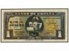ESTADO ESPAÑOL. 1 Peseta. 4 Septiembre 1940. Carabela. Serie