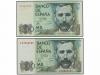 JUAN CARLOS I. Lote 4 billetes 1.000 Pesetas. 23 Octubre 197