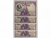 BANCO DE ESPAÑA. Lote 4 billetes 100 Pesetas. 15 Agosto 1928